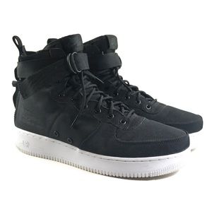 Nike SF-AF1 Mid Utility Black White 11